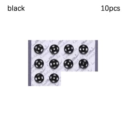 10/24PCS Tiny Metal Buckle Invisible Snap Mini Buttons Buckles for DIY Doll Clothes for 1/6 Doll Clothing Sewing Accessories