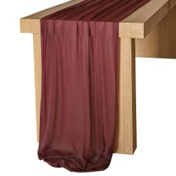 Chiffon Table Runner Vertical Tablecloth for Table Decorations Shiny Fabric Merry Christmas Decorations 2026 Wedding Decoration