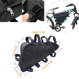 27 size Mountain Bike Triangle Tube Frame Bag Case Battery MTB Storage Protect