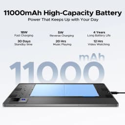 DOOGEE U13 Tablet PC Android 16 13'' FHD+ Screen 32GB RAM 256GB ROM 11000mAh Large Battery 7.5mm Ultra-thin Gemini AI Smart Pad