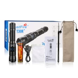 Trustfire T30R LEP Tactical Flashlight 460Lumen La-ser 1100M High Power Led USB Flashlight 18650 Rechargeable Self Defense Torch
