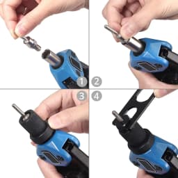 13” Hand Rivet Nut Gun Hand Riveter Rivnut Tool Kit with 7 Pcs Metric Mandrels and 110Pcs Rivet Nuts from M3 to M12