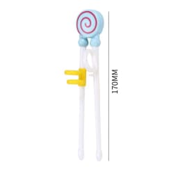 1Pair Baby Kids Training Tableware Food Sticks Cartoon Animal Chopsticks For Children Cute Cat Elementary Learning Chopstick