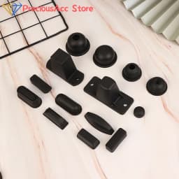1Pcs Black Replacement Plastic Stud Luggage Feet Pads Baggage Stud Foot Feet Pads For All Suitcase Bags Luggage Stand Feet 2025