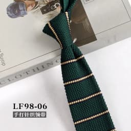 New Trendy British Casual Knitted Ties For Men Narrow Flat 6cm Width Striped Neckties College Boys Shirt Accessories Suit Cravat