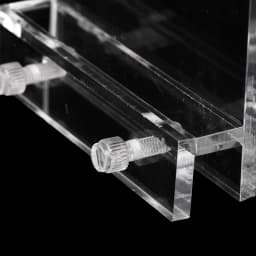 1pc Aquarium Clear Fish Tank LED Light Holder Lamp Fixtures Support Stand