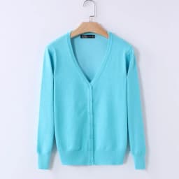 20 Solid Color Women's Knitted Cardigan Coat Autumn Winter 2026 Casual V-Neck Long Sleeve Sweater Female Large Size 3XL 4XL