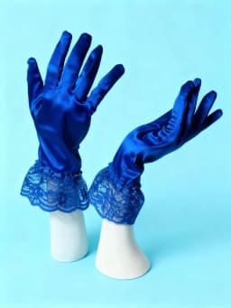 Elegant Satin White Short Bridal Gloves Finger Wrist Brides Bridesmaid Handschuh Women Pageant Perform Prom Accessories