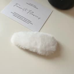 Adorable Versatile Waterdrop Hair Clips Fluffy Solid Color Side Clip Moving Clip Women Hair Accessories