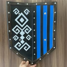 Game Sky Shield 1:1 Skyward Link Shield Weapon Halloween Cosplay Gift Role Play Gift PU Rubber Toys Prop