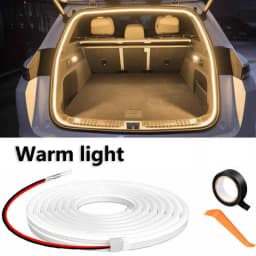 Car High Brightness Trunk Lighting Ambient Light Interior Decoration LED Wiring Free Automatic Sensing Tailgate Light Strip