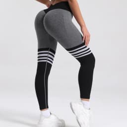 Women Gym V Back Line Leggings Butt Lifting Fitness Athletic Workout Scrunch Leggins Outdoor Yoga Pants Sports Tights S-XL