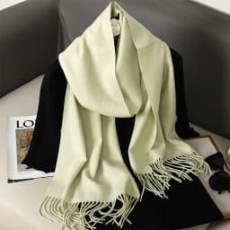 62Color Solid Women Winter Scarf Warm Thicken Cashmere Shawl Outdoor Fashion Luxury Tassels Pashmina Lady Wrap Windproof Scarves