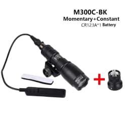 Tactical Surefire M300 M300B M300C Powerful Flashlight Tactical SF Mini Torch Scout LED Light with Dual Function Switch