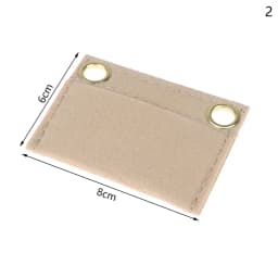 1PCS Internal Layer Retrofitted Crossbody Bag Inner Felt Wallet Bag Liner Card Package Container Organzier Bag Accessories