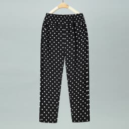 Summer Thin Nine Points Ice Silk Loose Straight Leg Pants High Waist Floral Design for Mom And andma Comfortable Casual Tro...