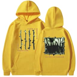 Type O Negative October Rust Hoodie Gothic Metal Rock Band Sweatshirt Men's Vintage Hip Hop Oversized Long Sleeve Hoodies Unisex