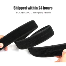 VATLTY 4.3cm Tactical Inner Belt for Men Premium Nylon Rigid Hook & Loop Straps 105cm to 135cm Unbuckled Belt Male Waistband