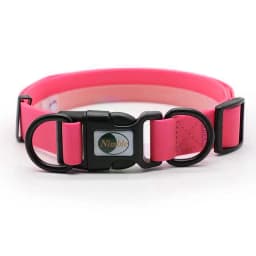 New High quality pet dog collar PVC waterproof Cat collar anti dirty easy to clean for Big small dogs puppy pet products
