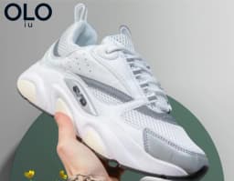 Black Iridescent Reflective Mesh Dad Shoes Thick Sole Shock Absorb Night Glow Casual Sneakers Unisex