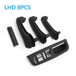 LHD Car Front Rear Left Right Black Door Pull Grab Handle For VW Bora Golf 4 MK4 Jetta 1999 2000 2001 2002 2003 2004