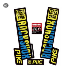 Front Fork Sticker for Rock Shox SID Road Bike MTB Race accessories decals Personalized Bicycle STICKER decoration