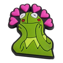 Funny Frog Shoe Charms for Crocs Accessories Men Clogs Pins Women Badge Boy Girl Jeans Kids Decorations Buckle Shoes Accessories