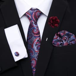 Great Quality Pink Floral Bow Tie Pocket Squares Cufflink Brooch Clip Pin Set Man Necktie Suit Accessories Birthday Gift