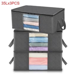Storage Bag Foldable Large Capacity Clothes Blanket Storage Bags Storage Containers for Organizing Bedroom Closet Clothing