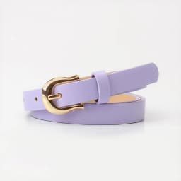 1.8x103cm Women's Thin Belt Versatile Korean Style Simple Candy Color Jeans Belt Decorative Skinny Waistband