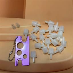 23pcs Lash Extension Glue Caps Opener Glue Pins Lash Glue Adhesive Rescue Kit Accessories For Eyelash Extensions