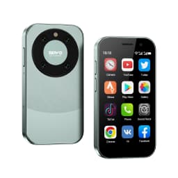 SERVO 4G Mini Smartphone 3.0" Display Dual SIM 2GB+16GB Android OS GPS Small Mobile Phone 2000mAh Battery Dual Camera