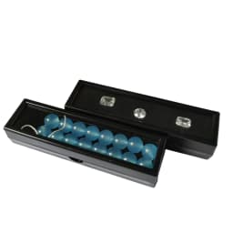Loose Diamond Box Transparent Gemstone Storage Case New Pendant Beads IGI Organizer Ring Earrings Gem Stone Gift Packaging Box