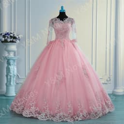 Customized any Color Long Sleeve V Neck Classic Wedding Dress 2026 Lace Vintage For Bridal Modest Wedding Bride Ball Gown