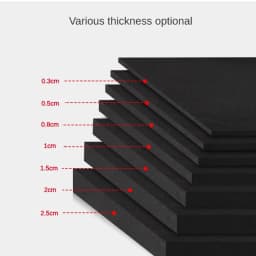 EVA Foam Sheets With Adhesive EVA Rubber Board Sound-Absorbing Noise Reducing Foam Craft Handmade Model Making Cosplay 100x50cm
