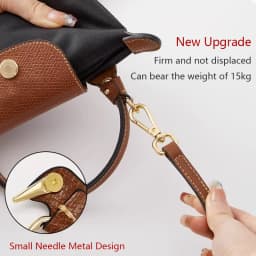 Shoulder Strap For Longchamp Mini Pouch Handbag Slung Bag Shoulder Strap Bag Belt Without Punching Modification Bag Accessories