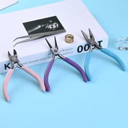 Jewelry Making Tool Kit Pliers Tweezers Jump Ring Opener for DIY Bracelet Necklace Keychains Handcraft Repair Craft Supplies