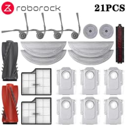 Roborock Saros 10 / S9 MaxV Ultra Robot Vacuum Spare Parts Main Side Brushes Mop Cloths HEPA Filters Dust Bags Accessories