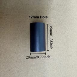 35x20mm Boron Carbide Air Sandblasting Nozzle / Replacement Sand Blaster Accessories Tip