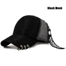 Classic Brim Design Metal Personalized Baseball Cap, Lightweight and Breathable Style! Four Colors To Choose From