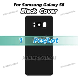 New Glass Housing for Samsung Galaxy S8 Back Battery Cover Rear Door Case Panel Replacement Part