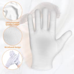 2 Pairs Moisturizing Gloves&Socks for Overnight Bedtime Heal Eczema Sleeping Lotion Hand Spa Treatment,Repair Cracked Dry Skin