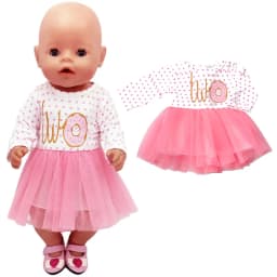 Doll Clothes for 43cm Baby New Born Doll Coat Unicorn Hoodie 17 Inch 18 Inch Baby Bona Doll Dress Christmas Toys Clothes