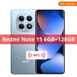 Xiaomi Redmi Note 15 Global Version Smartphone MTK Helio G100-Ultra 6.77" AMOLED display 108MP camera 6000mAh Smartphone