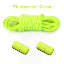 1Pair Round Elastic Laces No Tie Shoelaces Metal Capsule Buckle Shoelace Without Ties Sneakers Basketball Laces Shoe Accessories