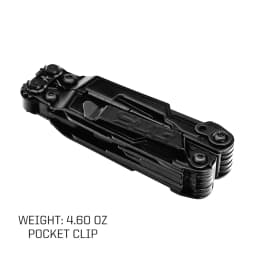 SOG PowerLitre 19 Functions Compact Multitool EDC 5 Inch Lightweight Stainless Steel Multifunctional Pliers W/ Folding Knife Wire Cutter Magnetic Bit Holder Corkscrew For Survival Hiking Home DIY Outdoor Emergency Repair Portable Hand Tools W/ Pocket Clip