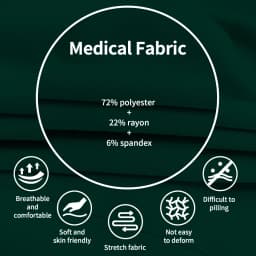 V-Neck Scrubs Top Straight Pants Uniforms Set Medical Nurse Uniforms Hospital Dentist Overalls Pharmacy Work Clothes Pocket Suit