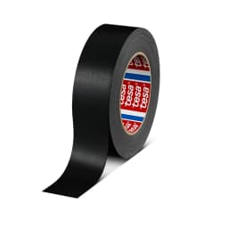 TESA 4651 Black Robust Tape - Select Size - with Excellent Abrasion Resistance