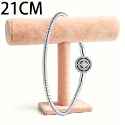 2026 New 925 Silver Sparkling Meteor Halo Women's Heart Shaped Life Tree Bracelet Display Tool DIY Exquisite Charm Jewelry