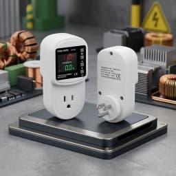 16A Adjustable Over Under Voltage Protector For 110V Appliances, Auto Power Cutoff & Safe Restoration Relay
